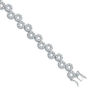Sliver Fancy Cubic Zirconia Bracelet
