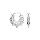 Silver 20mm Fancy Creoles