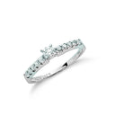 18ct White Gold 0.50ct Diamond Engagement Ring