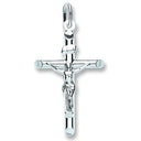Silver Tubed Crucifix