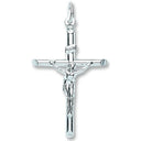 Silver Tubed Crucifix
