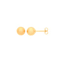 9ct Yellow Gold 6mm Ball Studs