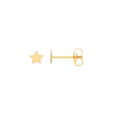 9ct Yellow Gold Tiny Star Studs