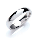 4mm Court Shape Wedding Band