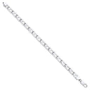 Silver 6mm Open Link Chain Bracelet