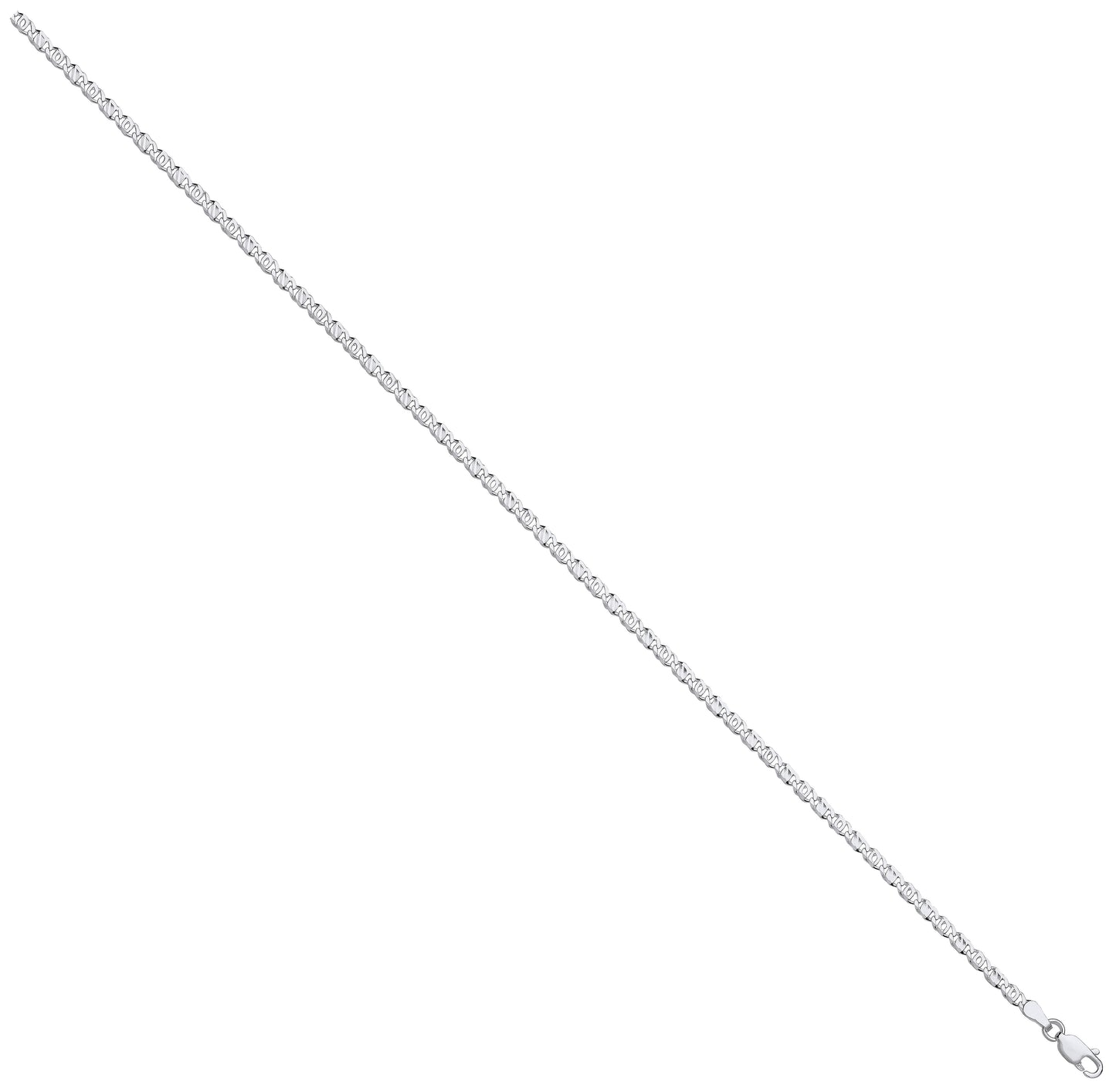 Silver 2.8mm Anchor Chain - Silver