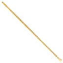 Yellow Gold 5.0mm Wheat Chains 18" Necklace/Ladies Bracelet