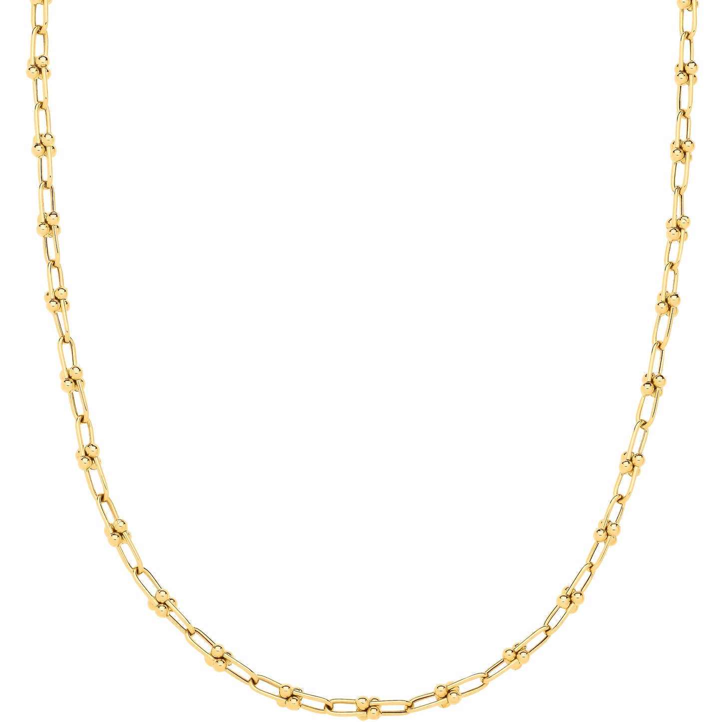 Yellow Gold Chains 18" Necklace/Ladies Bracelet - 9ct Gold