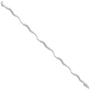 9ct White Gold 0.28ct Diamond Bracelet