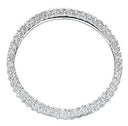 18ct White Gold 1.00ct Diamond Circle Pendant