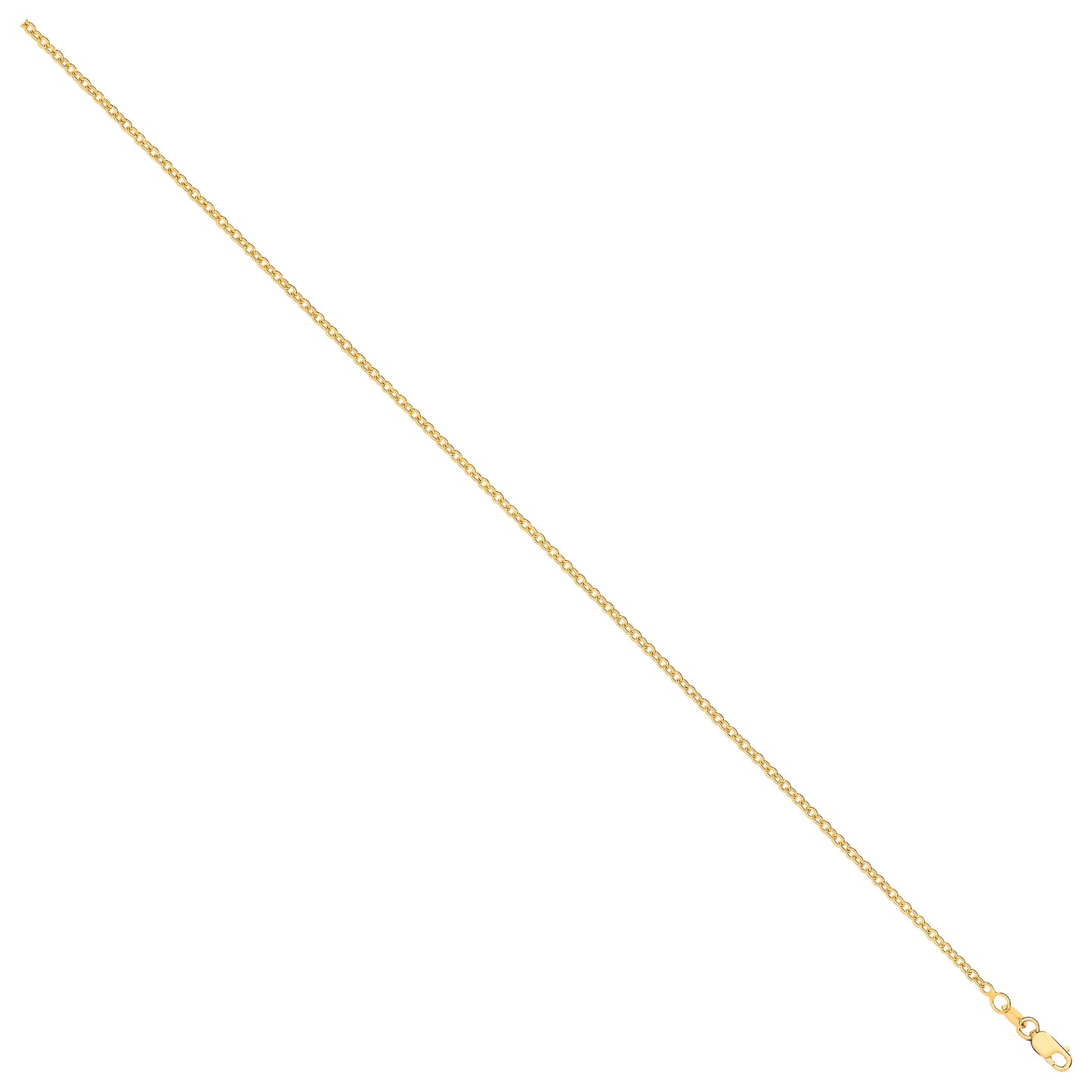 Yellow Gold 2.0mm Rolo Chain - 9ct Gold