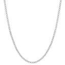 9ct White Gold 20.00ctw LAB GROWN 17" Diamond Tennis Necklace White GoldI Certified