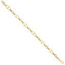 Yellow Gold Pivot Link Ladies Bracelet