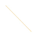 14ct Yellow Gold Hollow Flat Anchor 2.4mm Chain