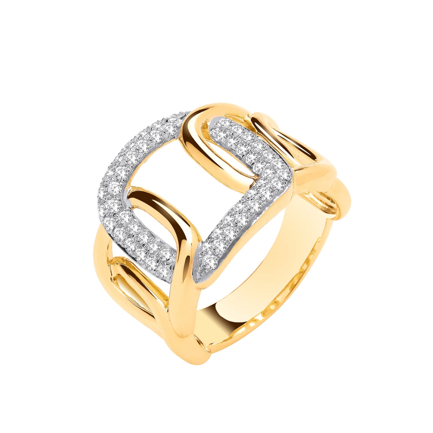9ct Yellow Gold 0.55ctw Ring - 9ct Gold