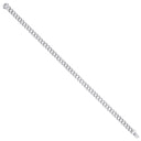 9ct White Gold 1.00ctw Gents Bracelet