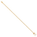 9ct Yellow Gold 1.00ctw Tennis Bracelet