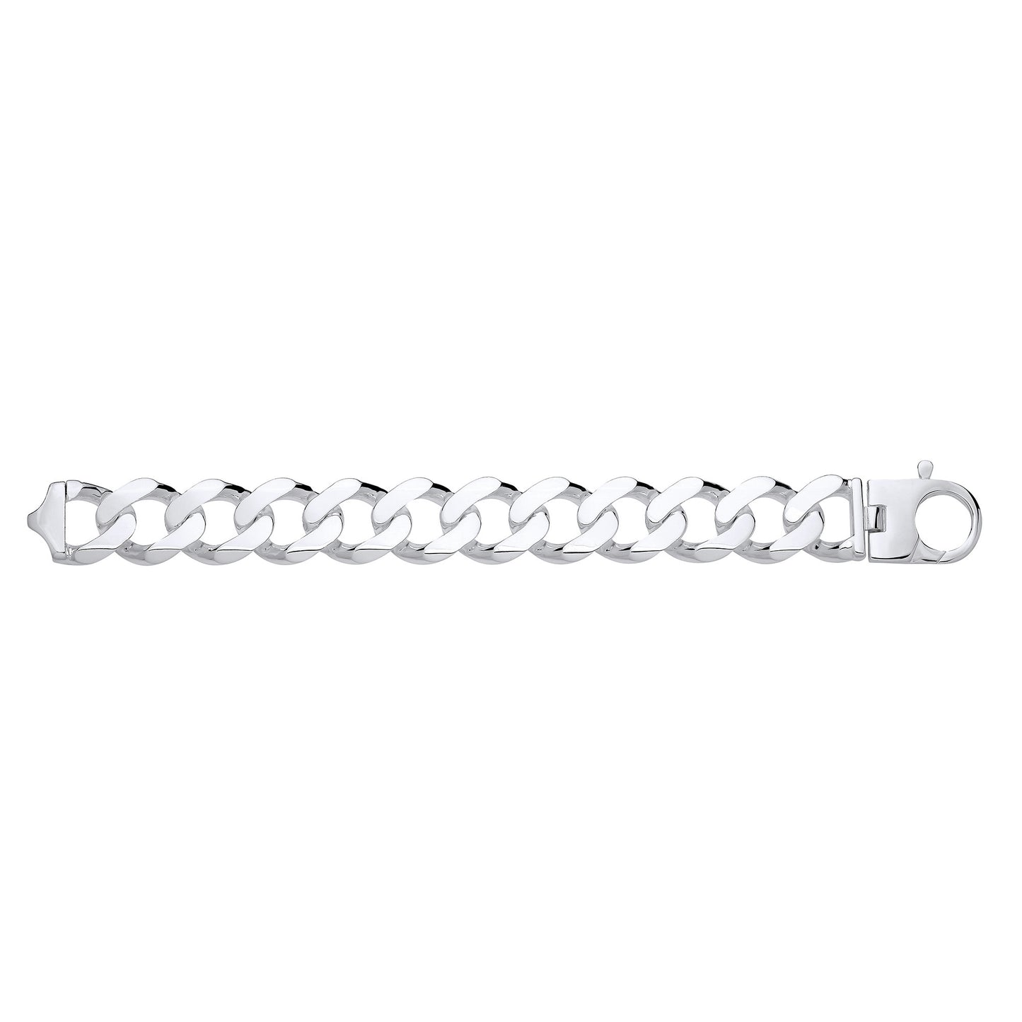 Silver 24mm Curb Chain - Silver