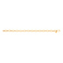 Yellow Gold Anchor Ladies Bracelet