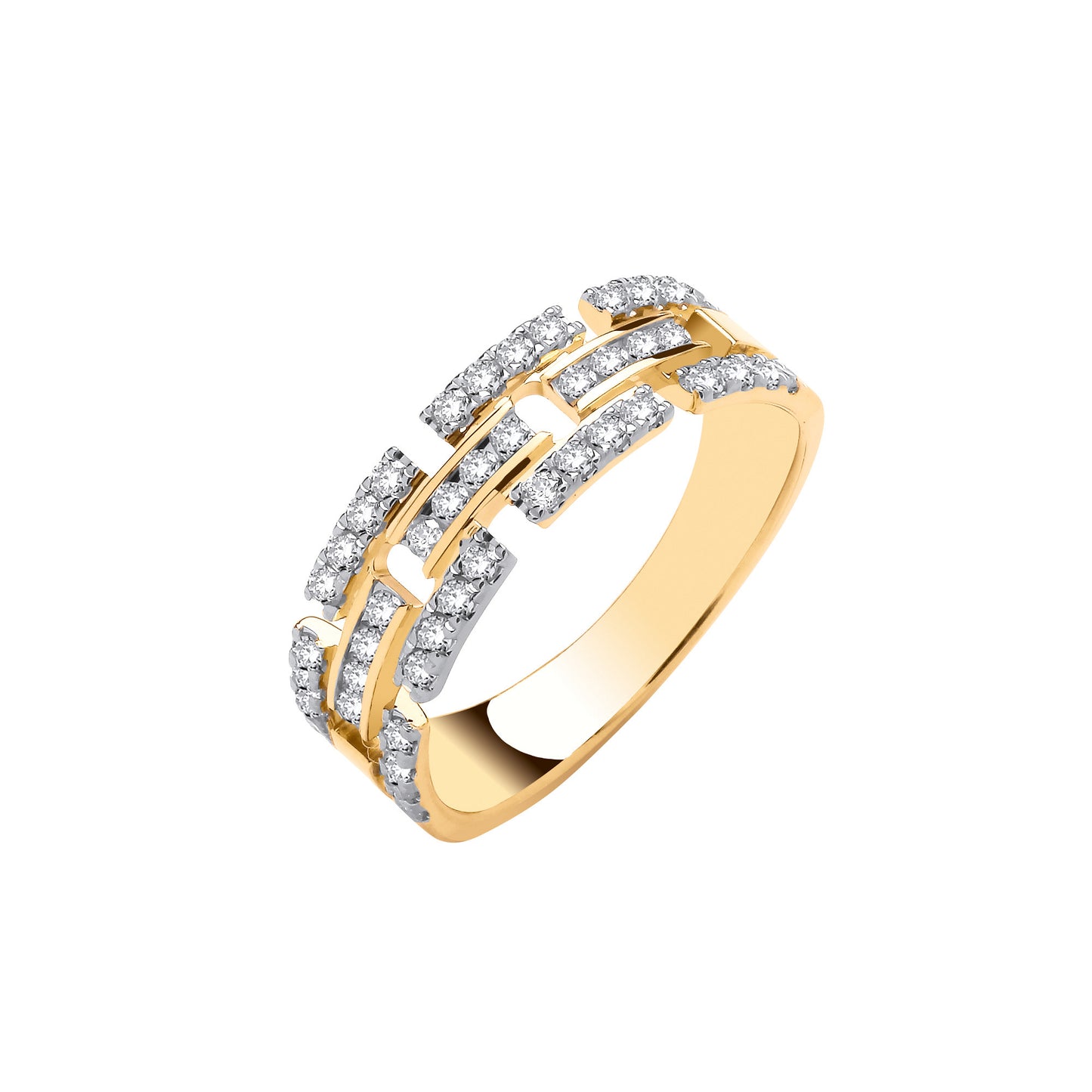 9ct Yellow Gold 0.50ctw Dress Ring - 9ct Gold
