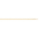 Yellow Gold Hollow 7mm Anchor/Marine Chain
