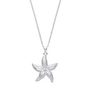 Starfish Silver Necklace