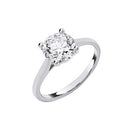 9ct White Gold 3.00ctw Solitaire LAB GROWN Diamond Ring IGI Certified