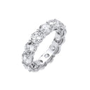 18ct White Gold 7.00ctw Brilliant Cut Lab Grown Diamond Eternity Ring White GoldI Certified