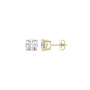 18ct Yellow Gold 2.00ctw LAB GROWN Diamond Earrings IGI Certified