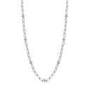Silver Fancy Link Necklace