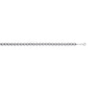 Silver Hollow 8mm Bead Chain/Bracelet