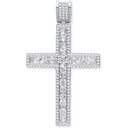 Silver Cubic Zirconia Fancy Cross