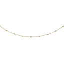 18ct Yellow Gold 2.00ct Diamond by the yard Necklace (36in/91cm) Chain