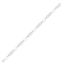 Silver Fancy Link & Plate Chain