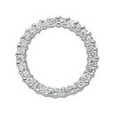 Silver Cubic Zirconia Circle of Life Pendant