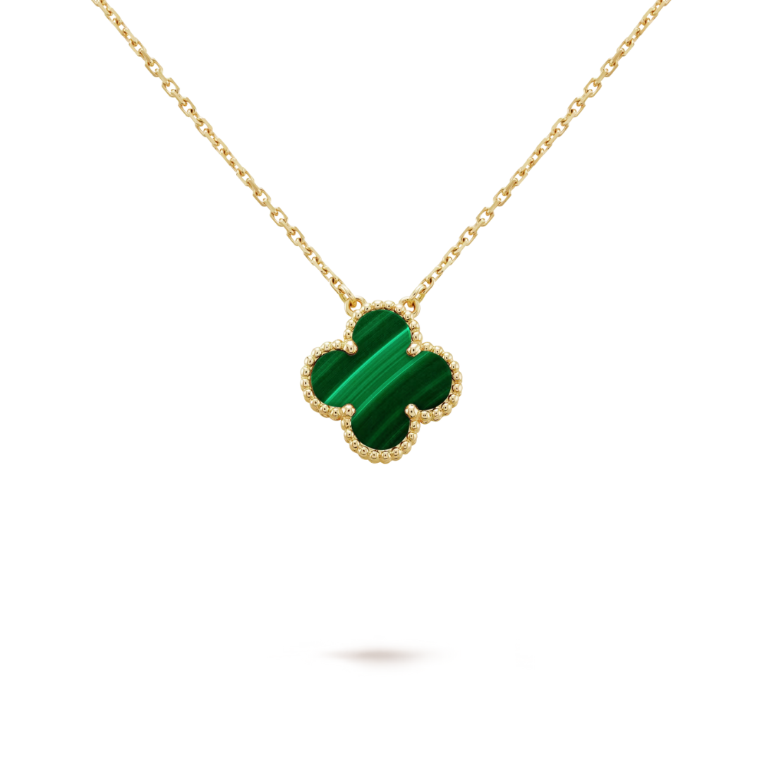 Belle Vante Pendant Malachite 18K Yellow Gold