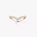 Fiery Pavé Diamond Ring Medium Model 12088-PG