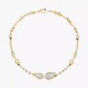 Fiery Rivière Diamond Necklace Yellow Gold 5.20ct