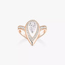 Fiery Pavé Diamond Ring Large Model 14115-PG