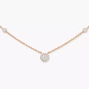 Joy Brilliant-Cut Diamond Necklace Mini Model 0.19ct