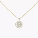 Lucky Move Pavé Diamond Necklace Small Model Yellow Gold 0.2ct