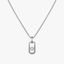 So Move Natural Titanium Diamond Pendant Necklace 13679-TN