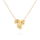 Frivole 3 Flowers Mini Model Pendant with Diamonds