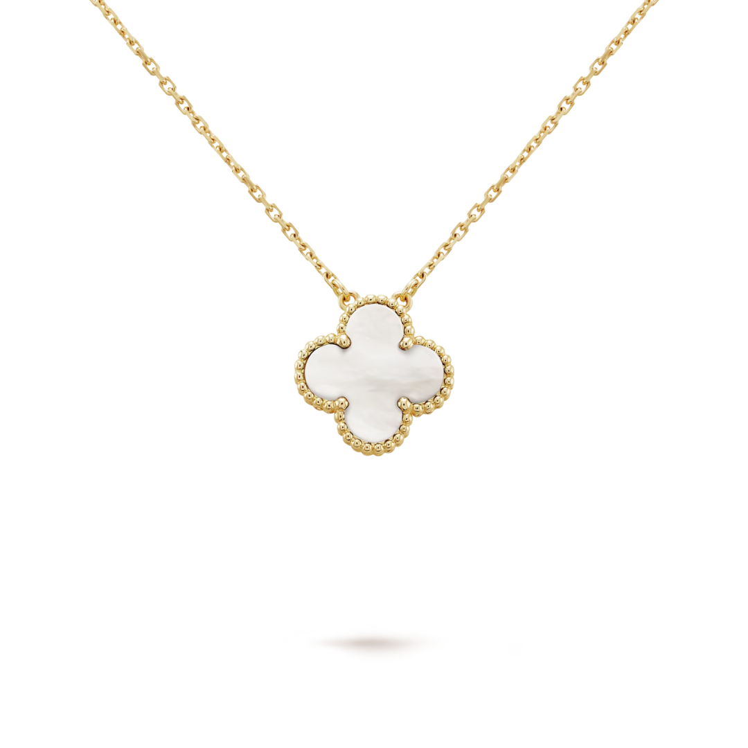 Belle Vante Pendant Mother-Of-Pearl 18K Yellow Gold