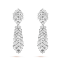 À Cheval Transformable Earrings Large Model with Diamonds