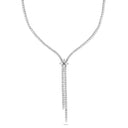 Love in Verona Necklace in 18kt White Gold with Diamonds