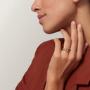 Belle Vante Juste un Clou Ring Small Model Diamonds 18k Yellow Gold