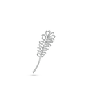 Plume de CHANEL Brooch 18K White Gold Diamonds | J10785
