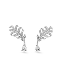 Plume de CHANEL Earrings 18K White Gold Diamonds | J10816