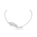 Plume de CHANEL Necklace 18K White Gold Diamonds | J65553